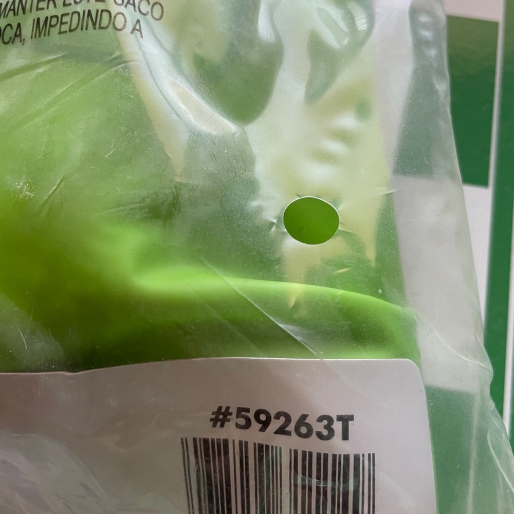Clear Color Swim Tube - Green Inflatable Pool Float - Picture 5 of 5